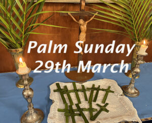 Palm Sunday 29th March at the Abbey Church Caboolture